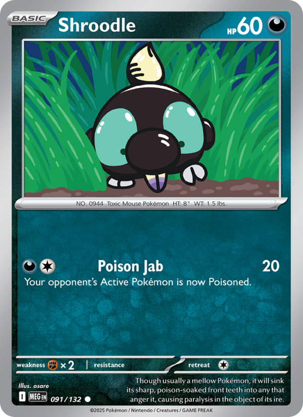 Shroodle - Mega Evolution