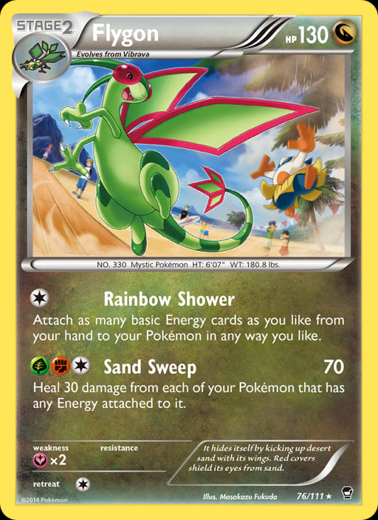 Flygon - Furious Fists