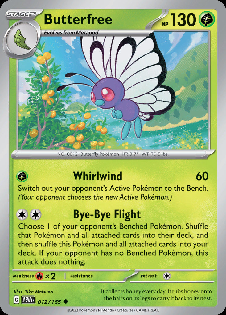 Butterfree - Scarlet & Violet 151