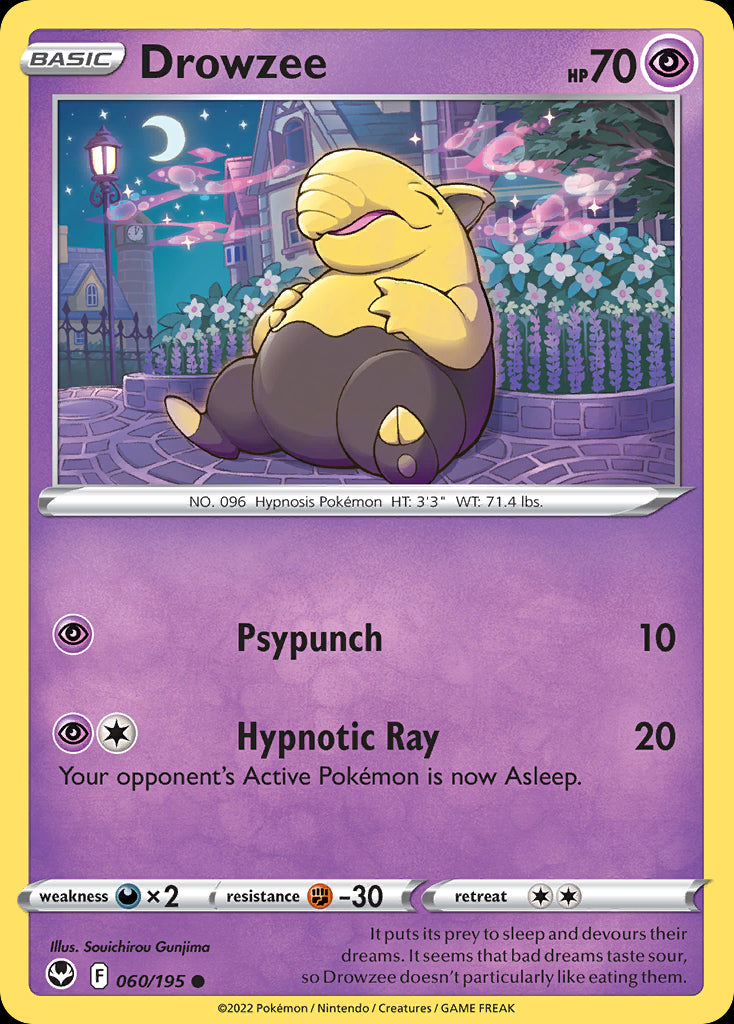 Drowzee - Silver Tempest