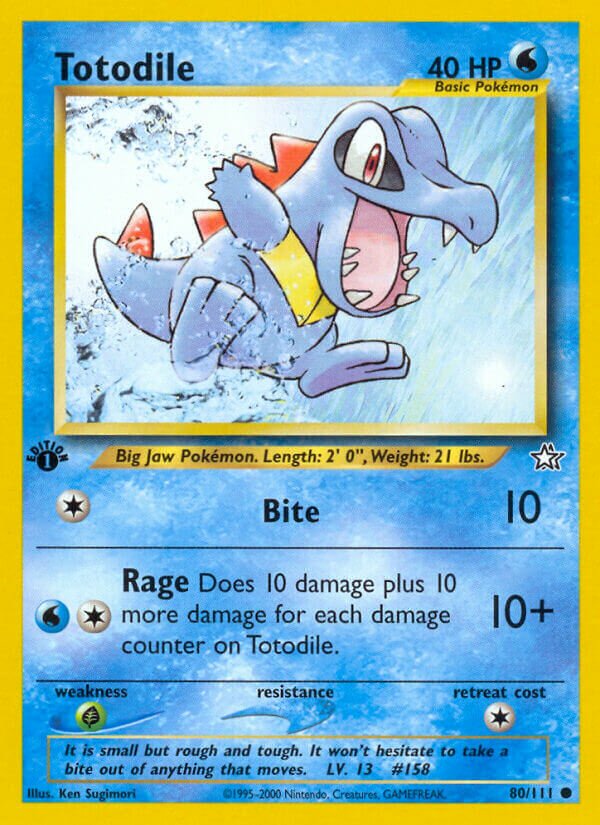 Totodile - Neo Genesis