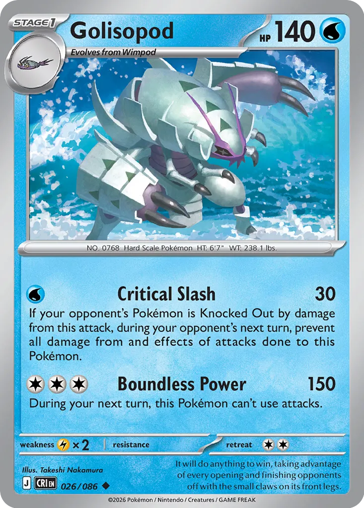 Golisopod - Chaos Rising