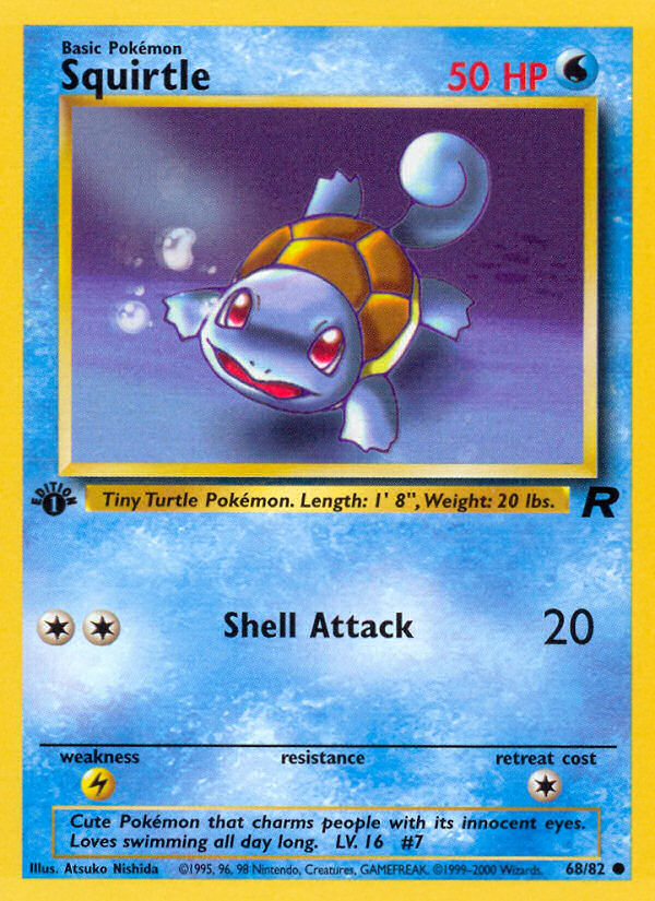 Squirtle - Team Rocket