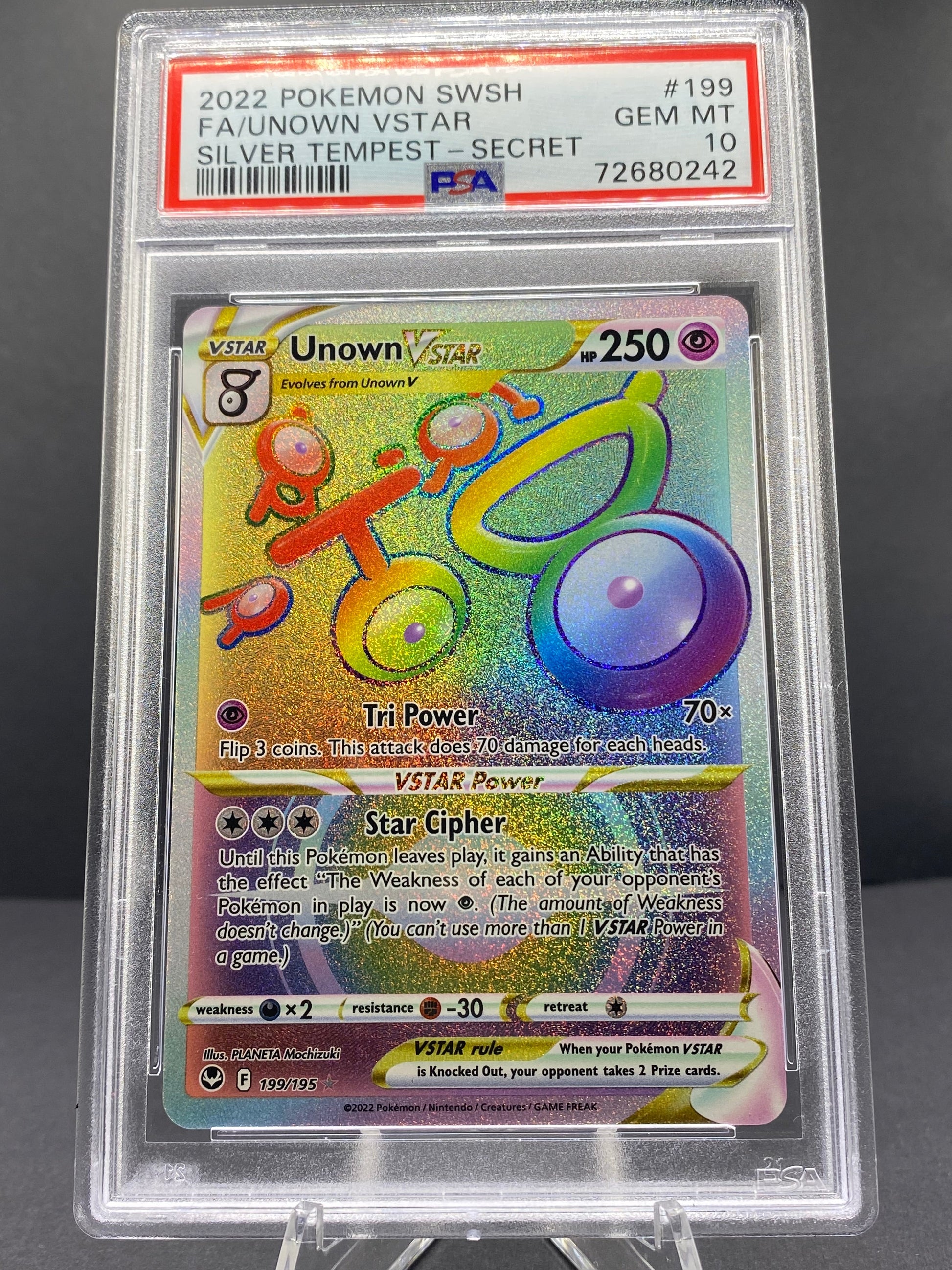Unown VSTAR Silver Tempest