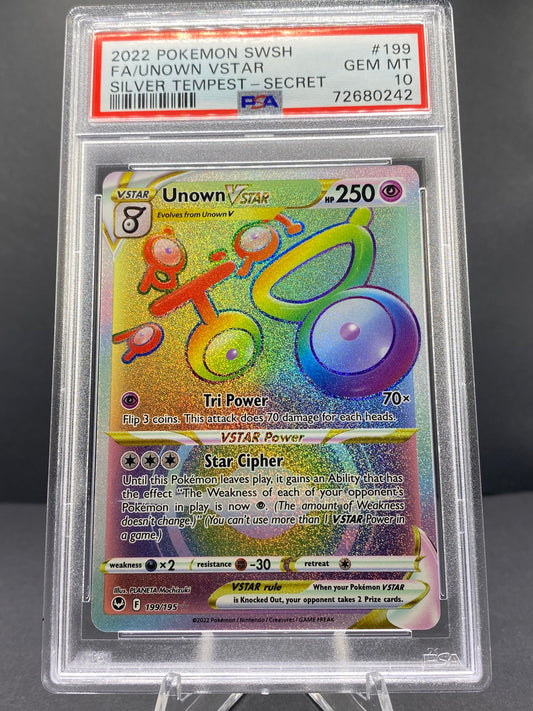 Unown VSTAR Silver Tempest