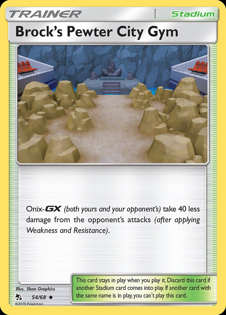 Brock’s Pewter City Gym - Hidden Fates