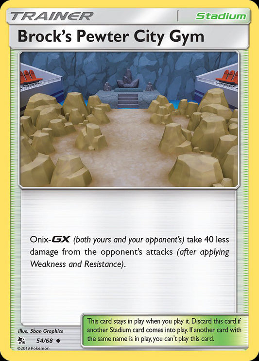 Brock’s Pewter City Gym - Hidden Fates