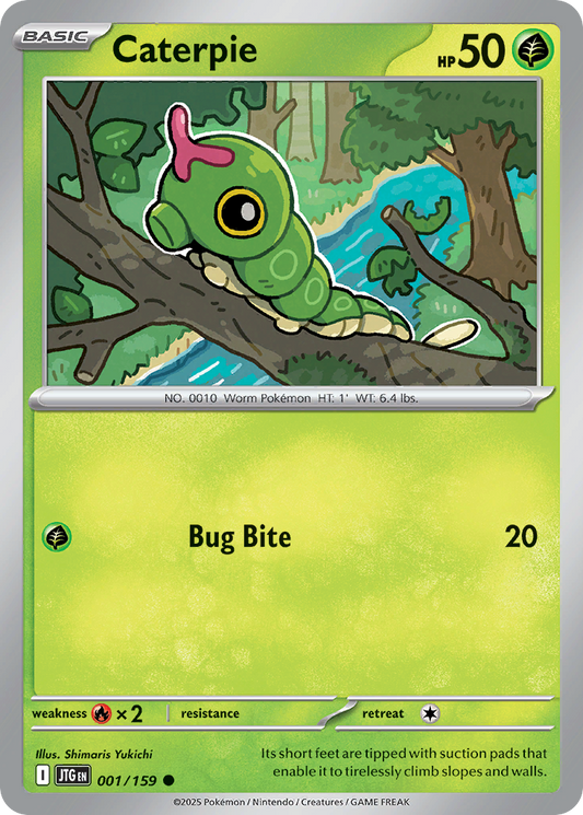 001/159 - Caterpie - Journey Together