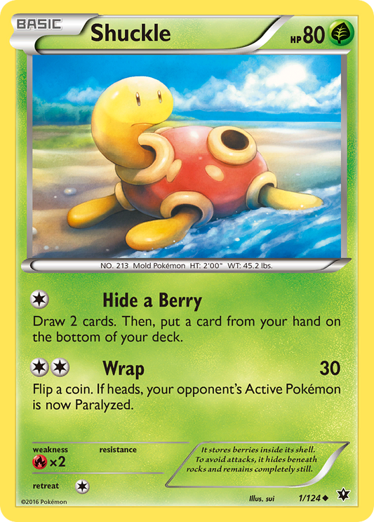 001/124 - Shuckle - Fates Collide