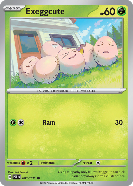001/131 - Exeggcute - Prismatic Evolutions