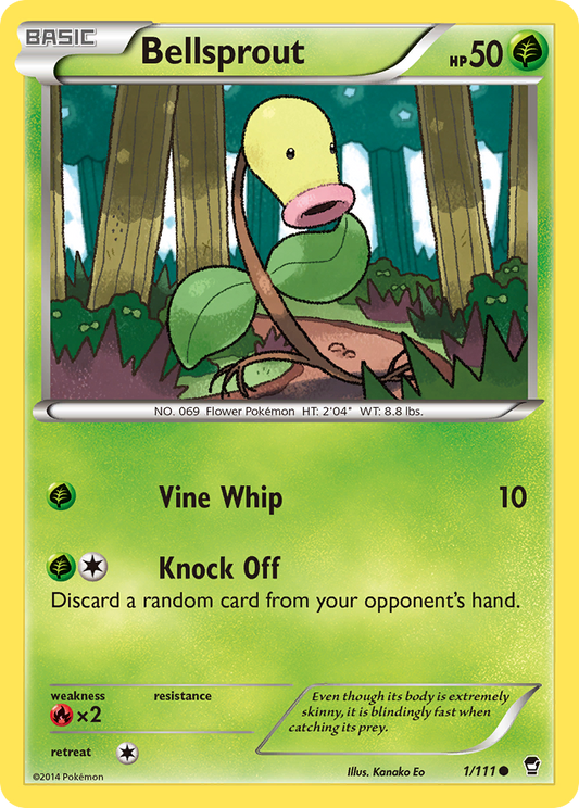 001/111 - Bellsprout - Furious Fists