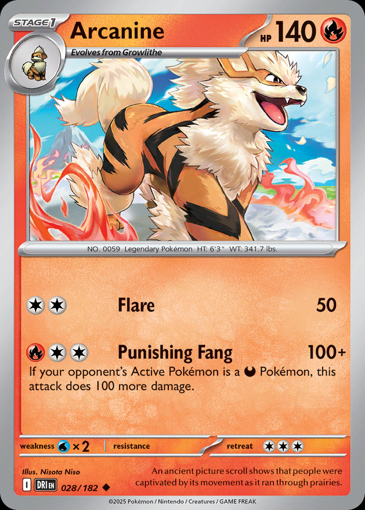 Arcanine - Destined Rivals