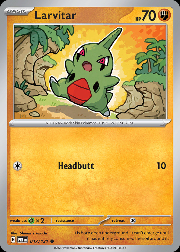 Larvitar - Prismatic Evolutions
