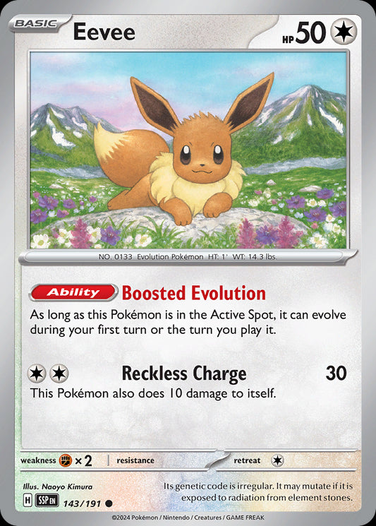 Eevee - Surging Sparks