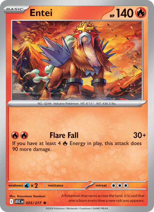 Entei - Ascended Heroes