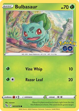 Bulbasaur - Pokémon GO