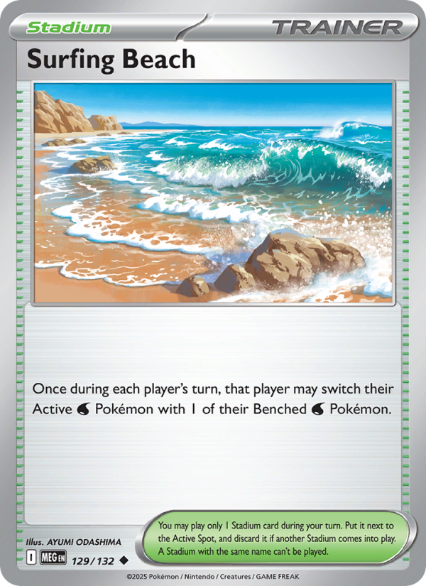 Surfing Beach - Mega Evolution