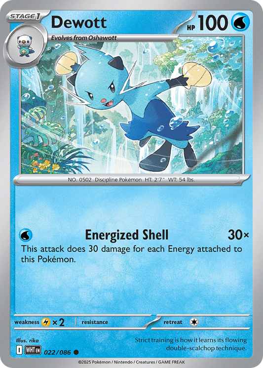 Dewott - White Flare