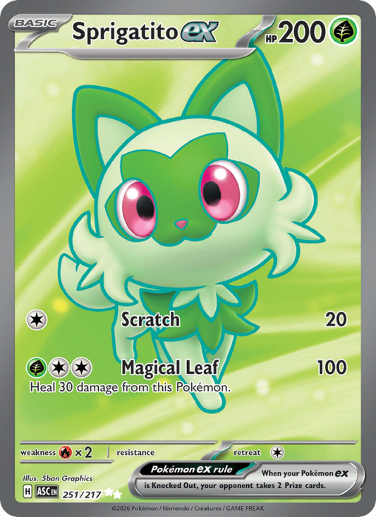 Sprigatito ex - Ascended Heroes