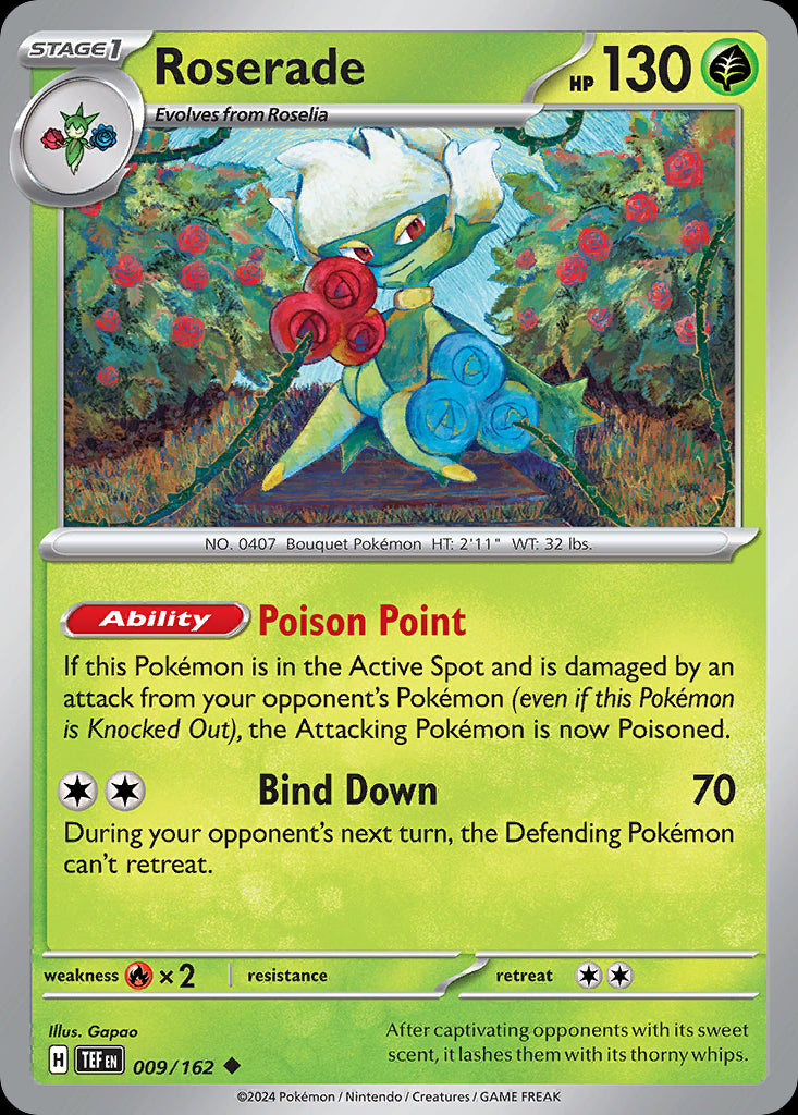 Roserade - Temporal Forces