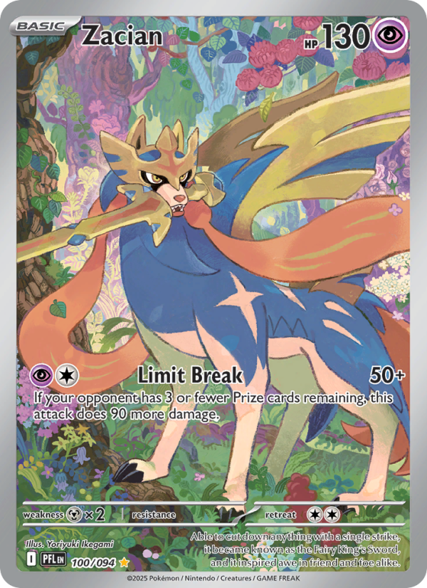 Zacian - Phantasmal Flames