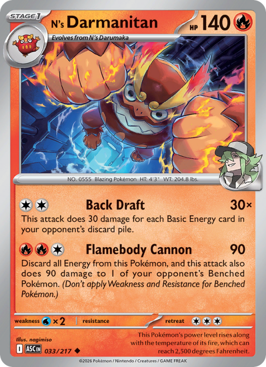 N's Darmanitan - Ascended Heroes