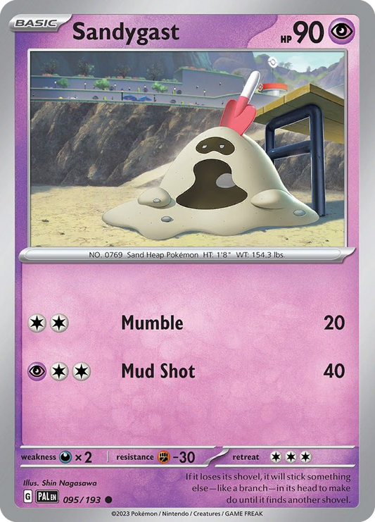 Sandygast - Paldea Evolved