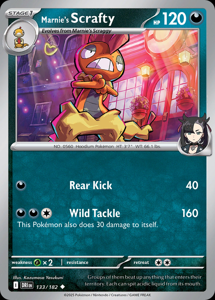 Marnie's Scrafty - Destined Rivals