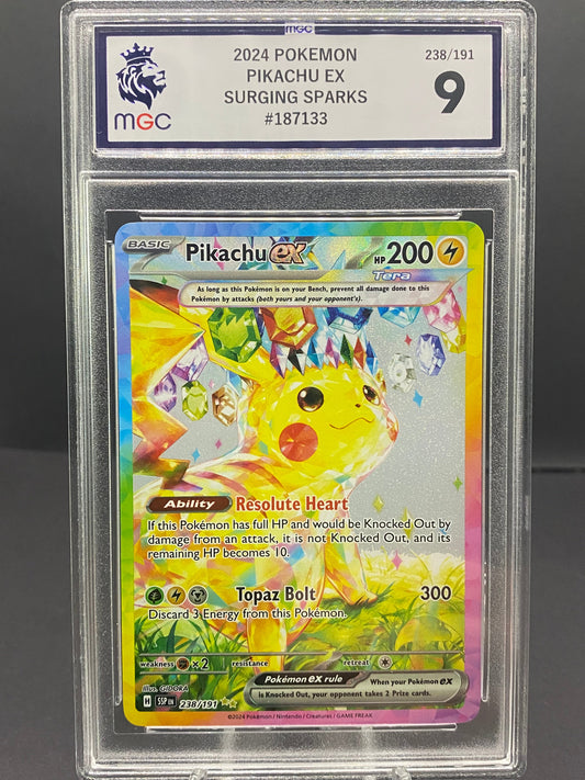 Pikachu ex Surging Sparks