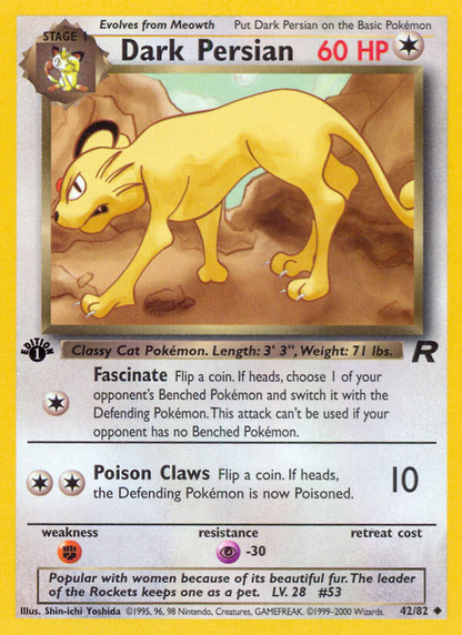 Dark Persian - Team Rocket