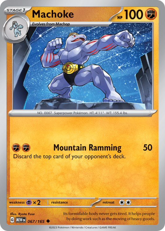 Machoke - Scarlet & Violet 151