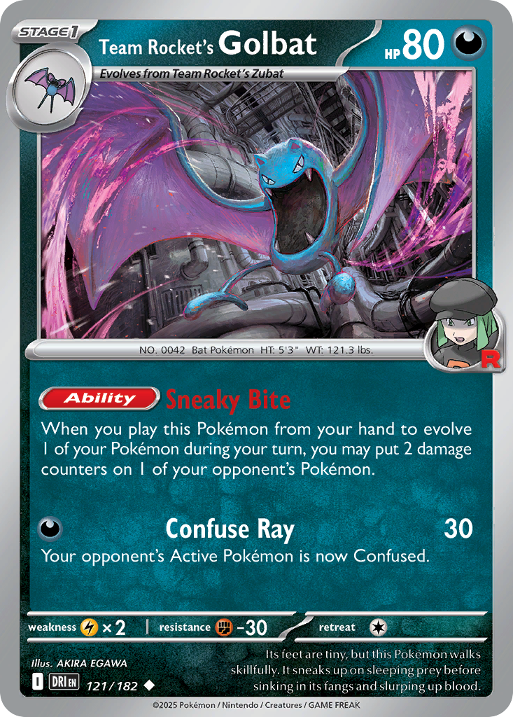 Team Rocket's Golbat - Destined Rivals