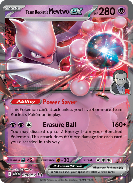 Team Rocket's Mewtwo ex - Ascended Heroes
