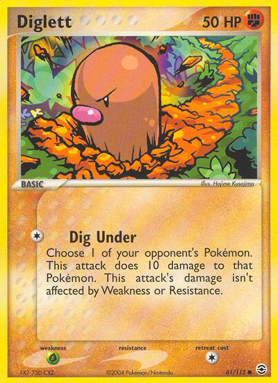 Diglett - EX FireRed & LeafGreen