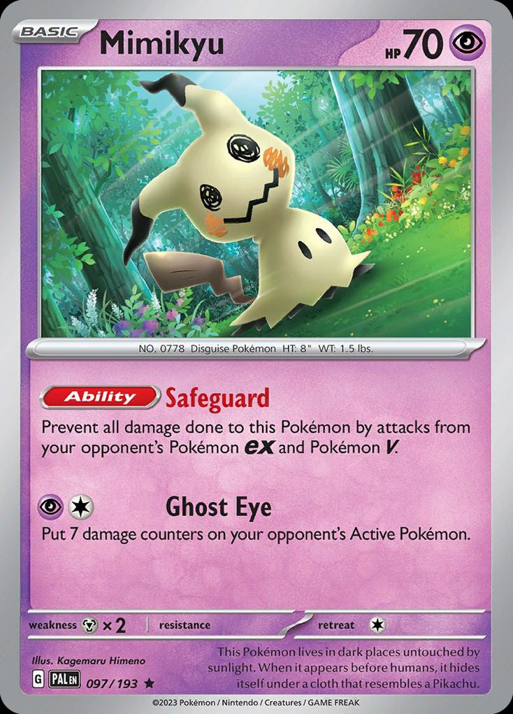 Mimikyu - Paldea Evolved