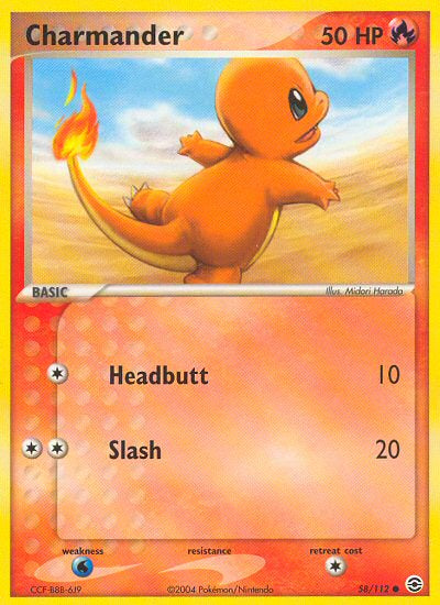 Charmander - EX FireRed & LeafGreen