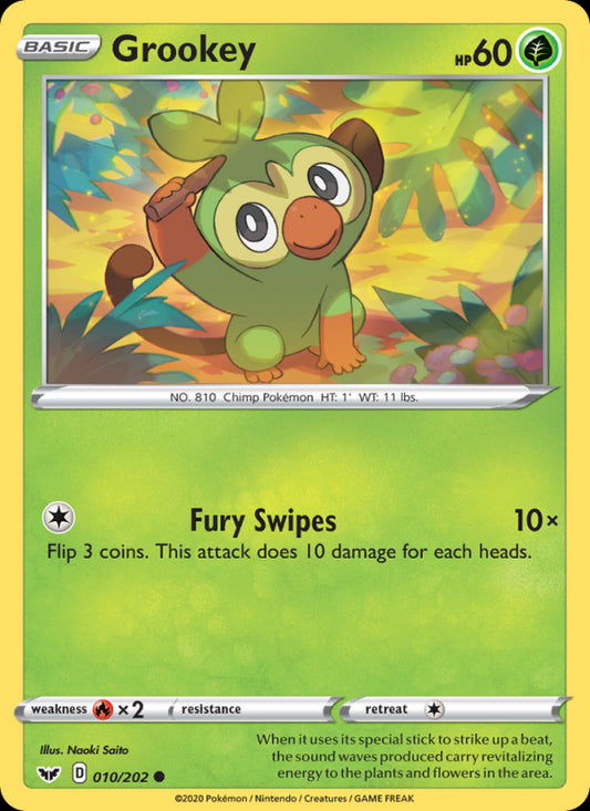 Grookey - Sword & Shield