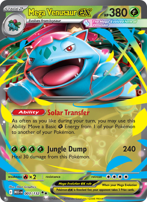 Mega Venusaur ex - Mega Evolution