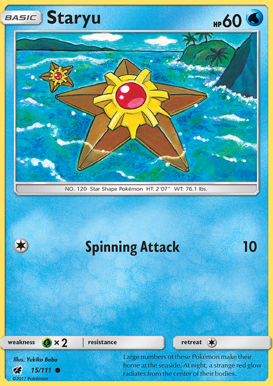 Staryu - Crimson Invasion