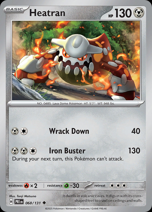 Heatran - Prismatic Evolutions
