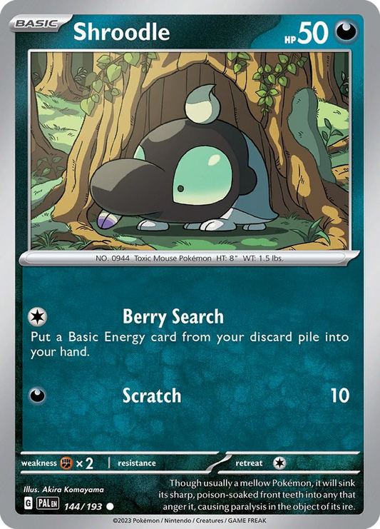 Shroodle - Paldea Evolved