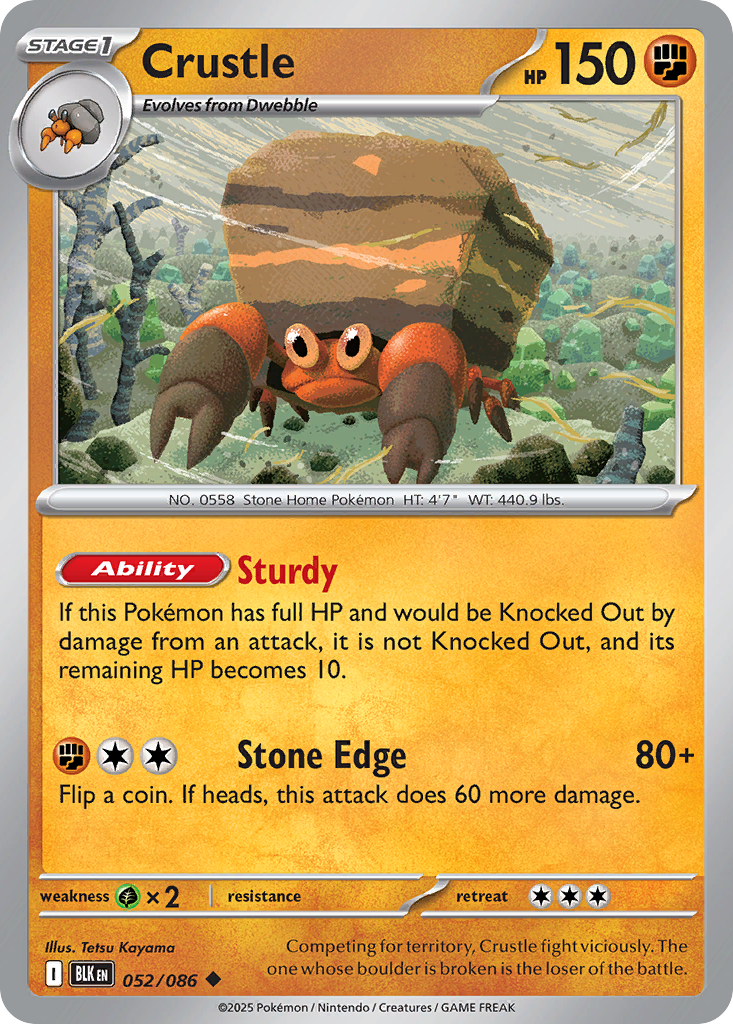 Crustle - Black Bolt