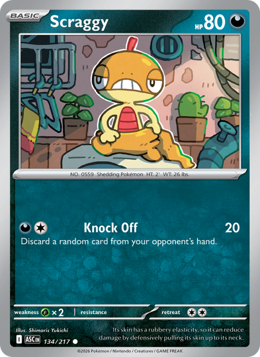 Scraggy - Ascended Heroes