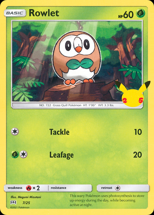 Rowlet - McDonald's Collection 2021