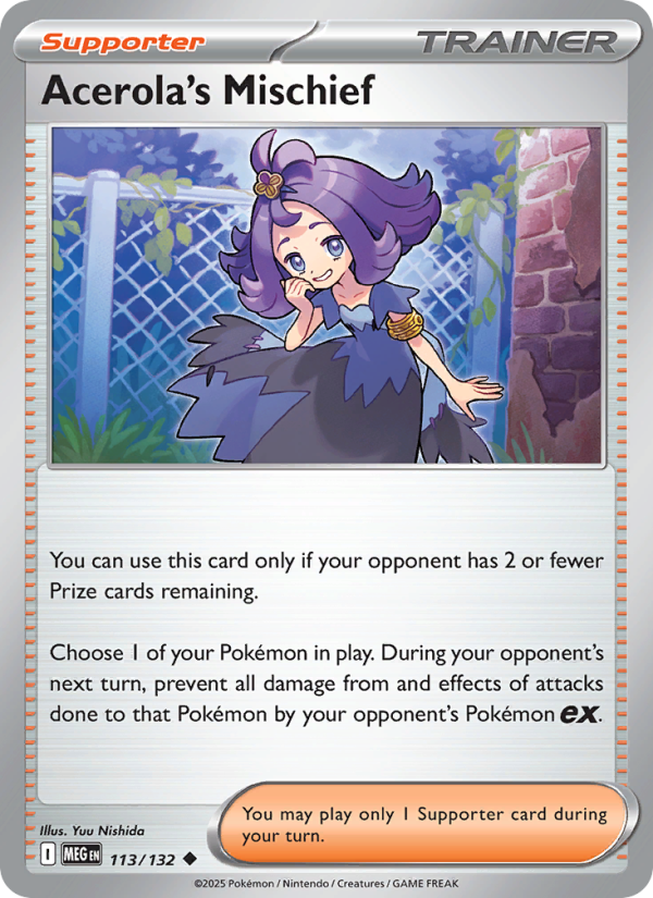Acerola's Mischief - Mega Evolution