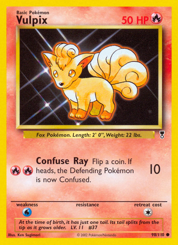 Vulpix - Legendary Collection