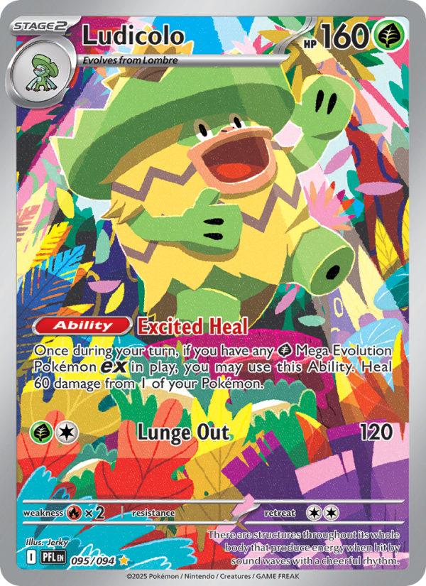 Ludicolo - Phantasmal Flames