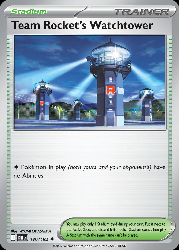 Team Rocket's Watchtower - Destined Rivals