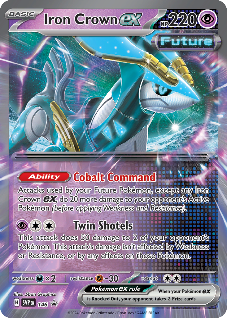 Iron Crown ex - Scarlet & Violet Promos