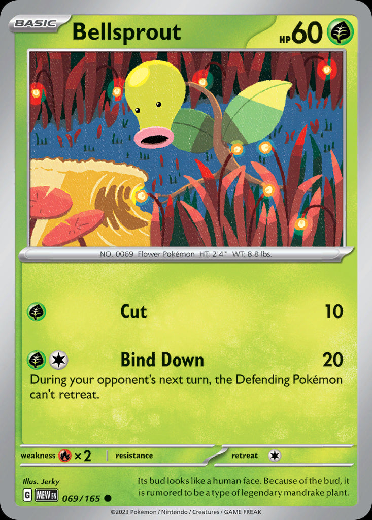 Bellsprout - Scarlet & Violet 151
